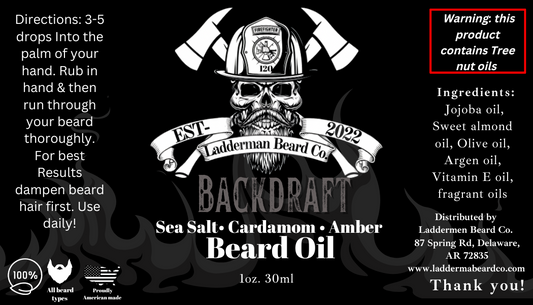 Backdraft Beard Oil