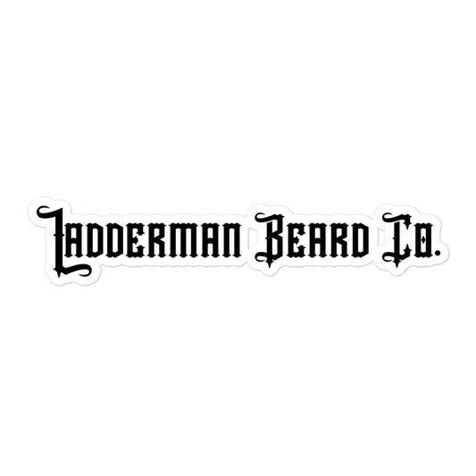 Bubble-free stickers - Ladderman Beard Co