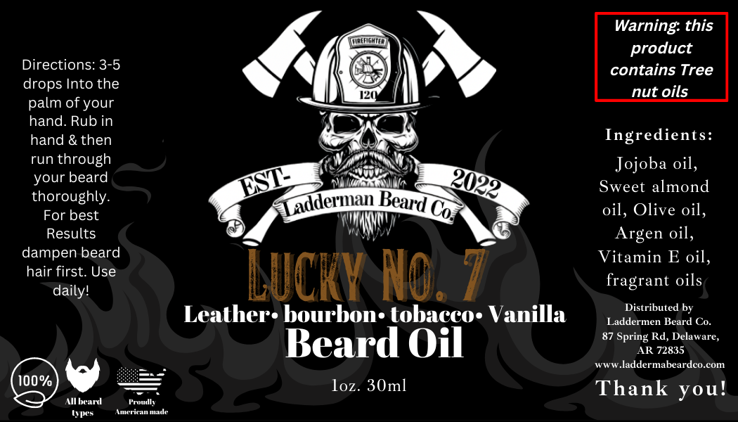 Lucky No. 7 Beard Oil